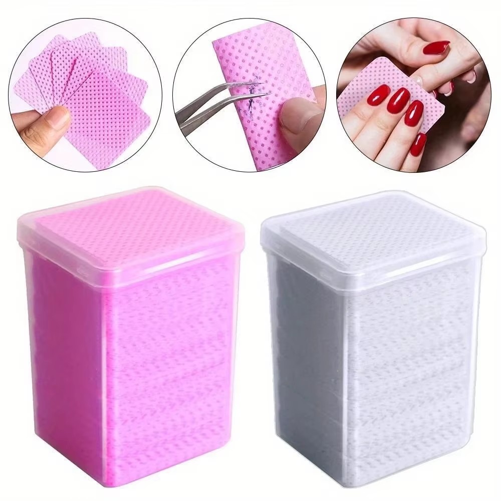 Nail Art Ideas - 200 Unidades de Lenços Removedores de