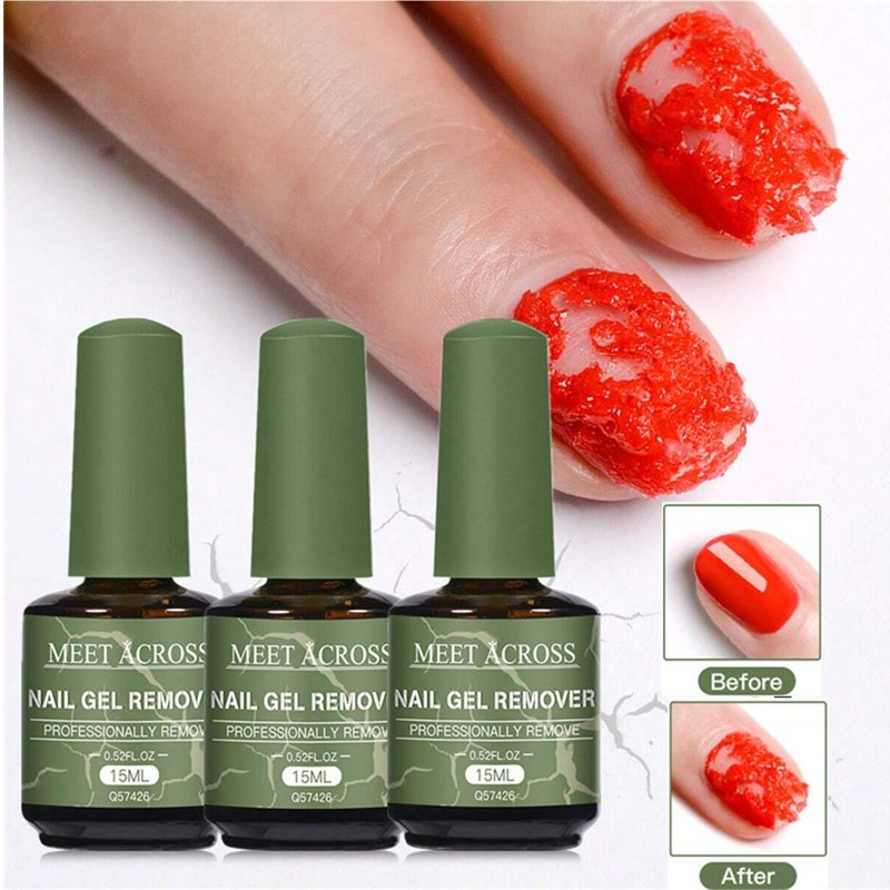 Nail Art Ideas - Conjunto de 1/3 peças de removedor