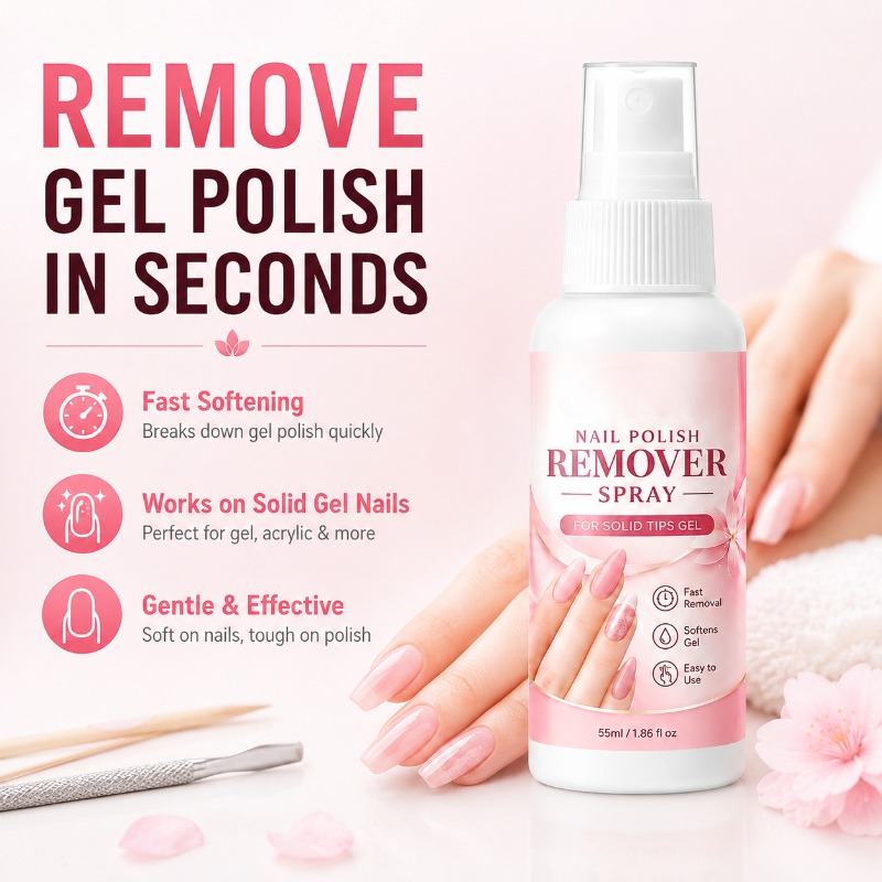 Nail Art Ideas - Spray Removedor de Unhas, Líquido Dissolvente