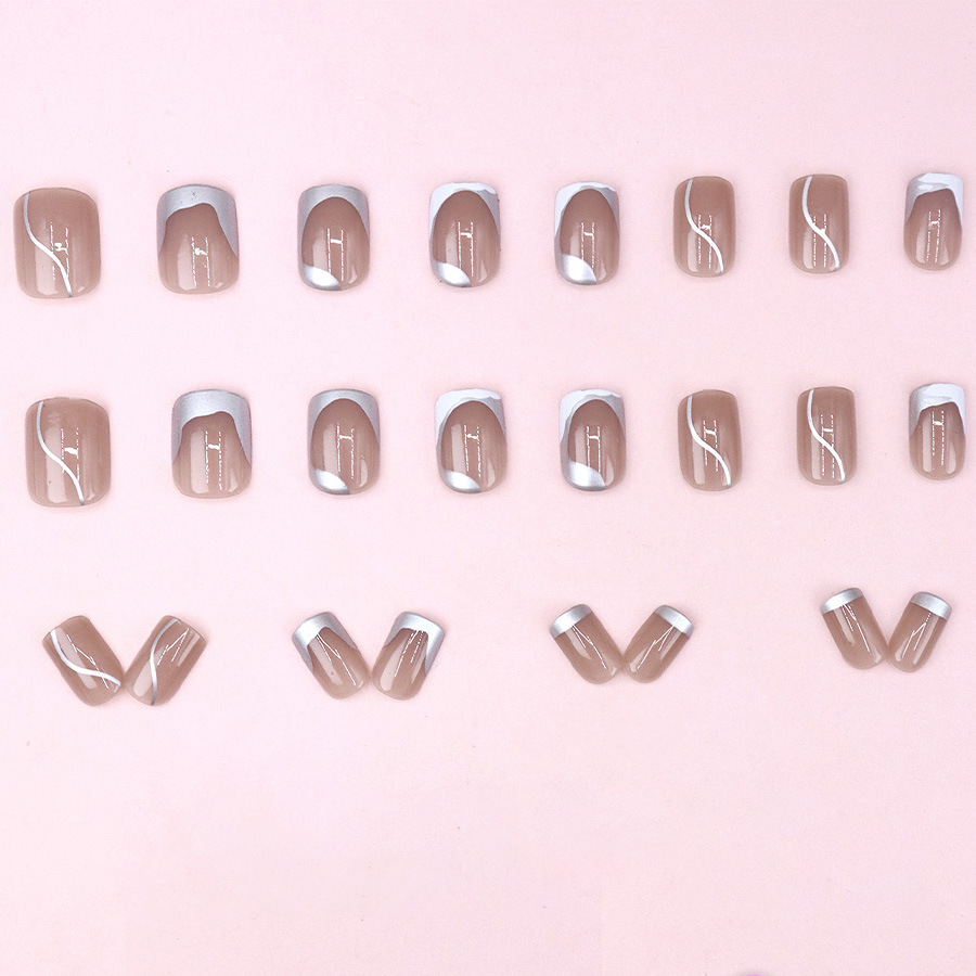 Unhas postiças curtas para mul - Nail Art Overlay avaliação e preço