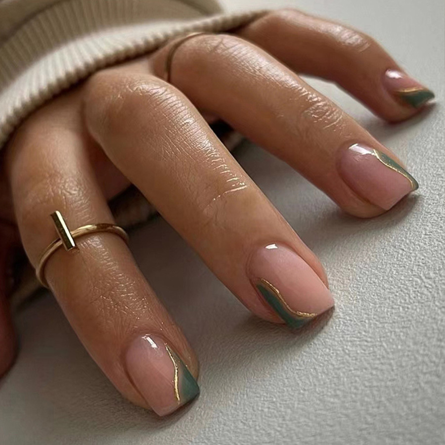 Unhas postiças curtas para mul - Nail Art Overlay avaliação e preço