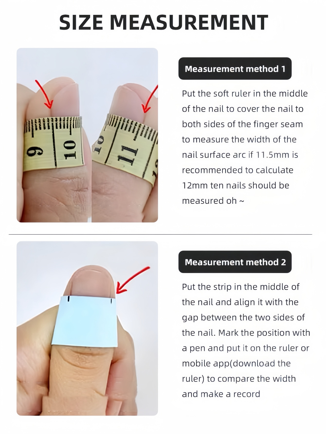 10 Peças de Unhas Postiças Cur - Nail Art Overlay avaliação e preço