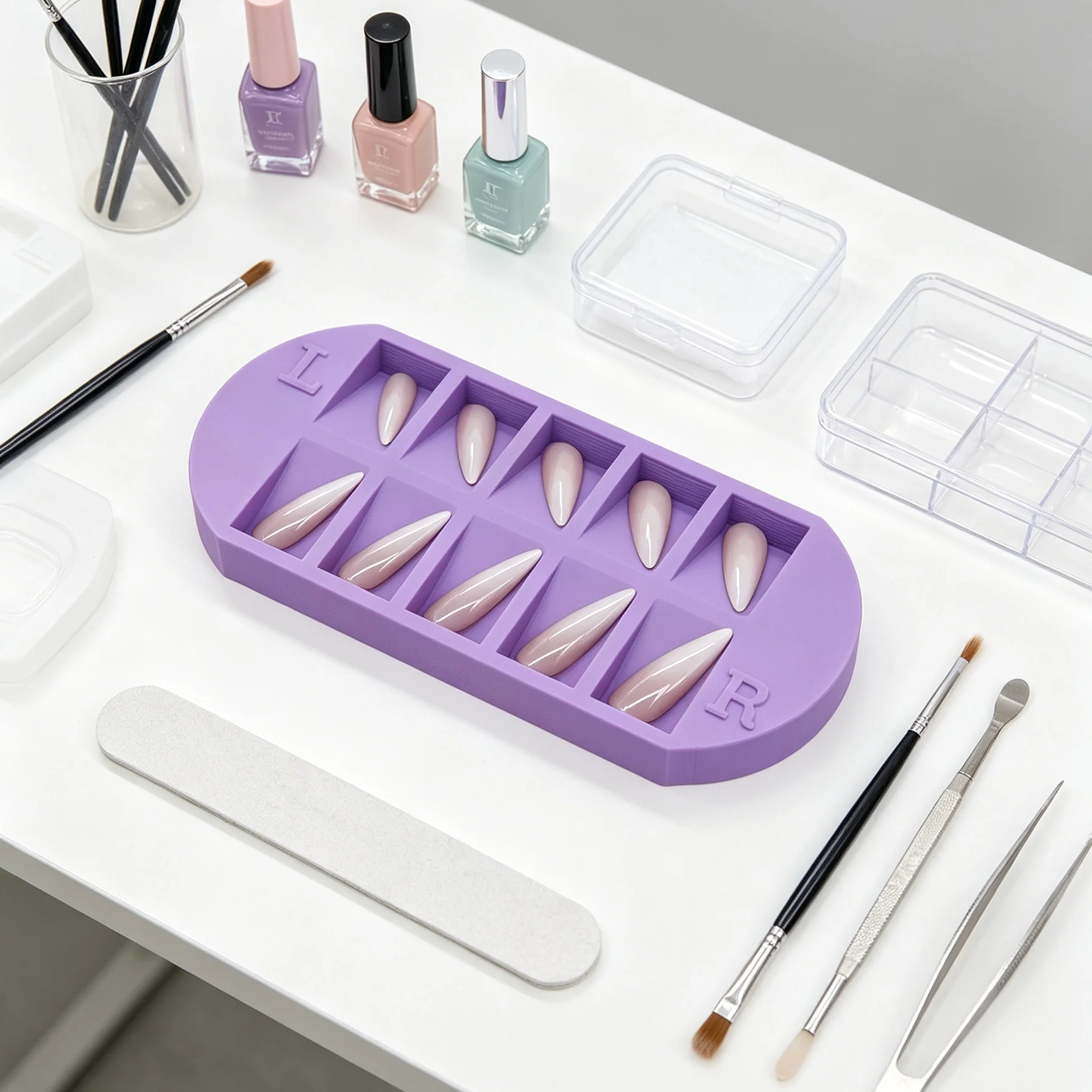 Bandeja Organizadora de Pontas - Nail Art Overlay avaliação e preço