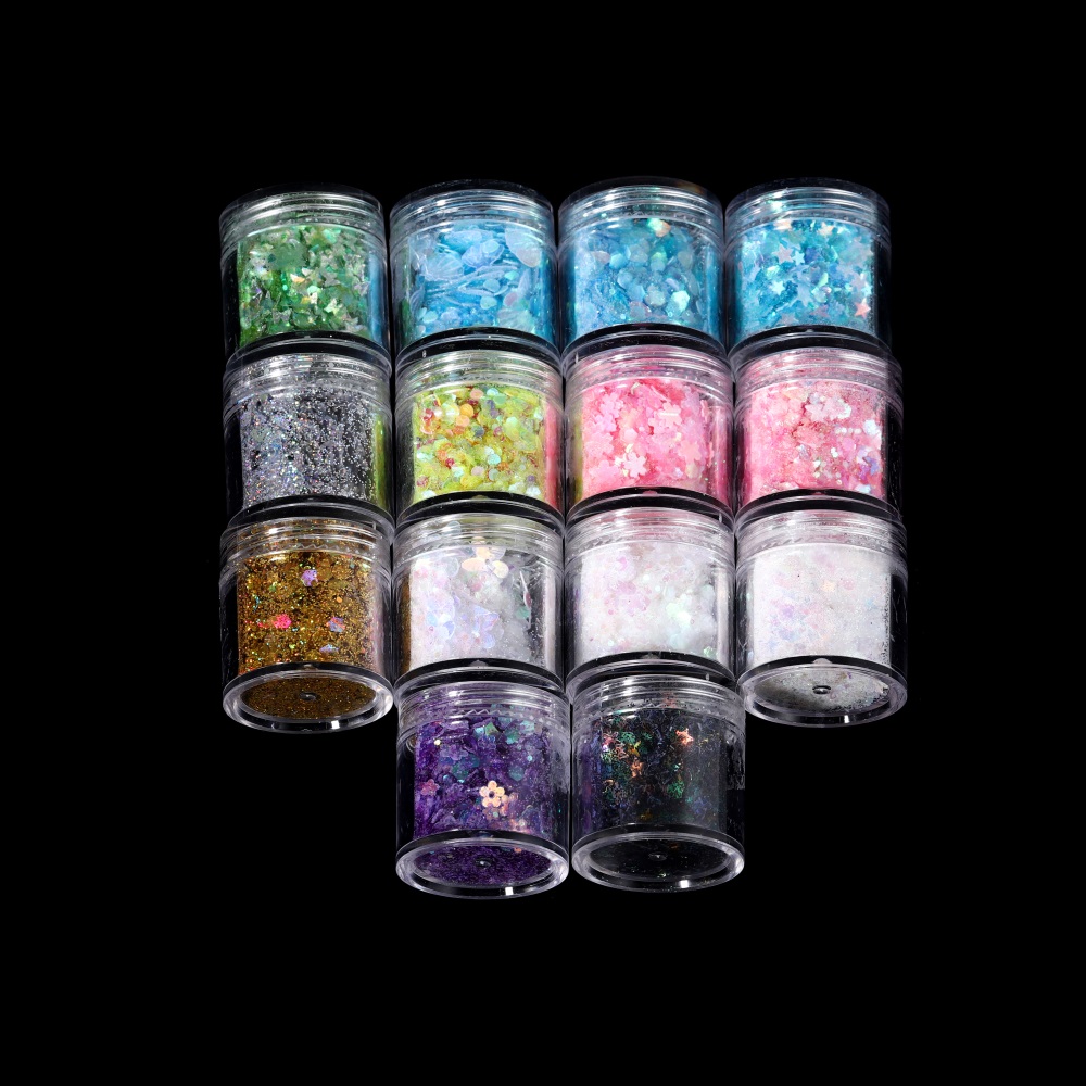 10 ml/caixa glitter resina epó - Nail Art Overlay avaliação e preço