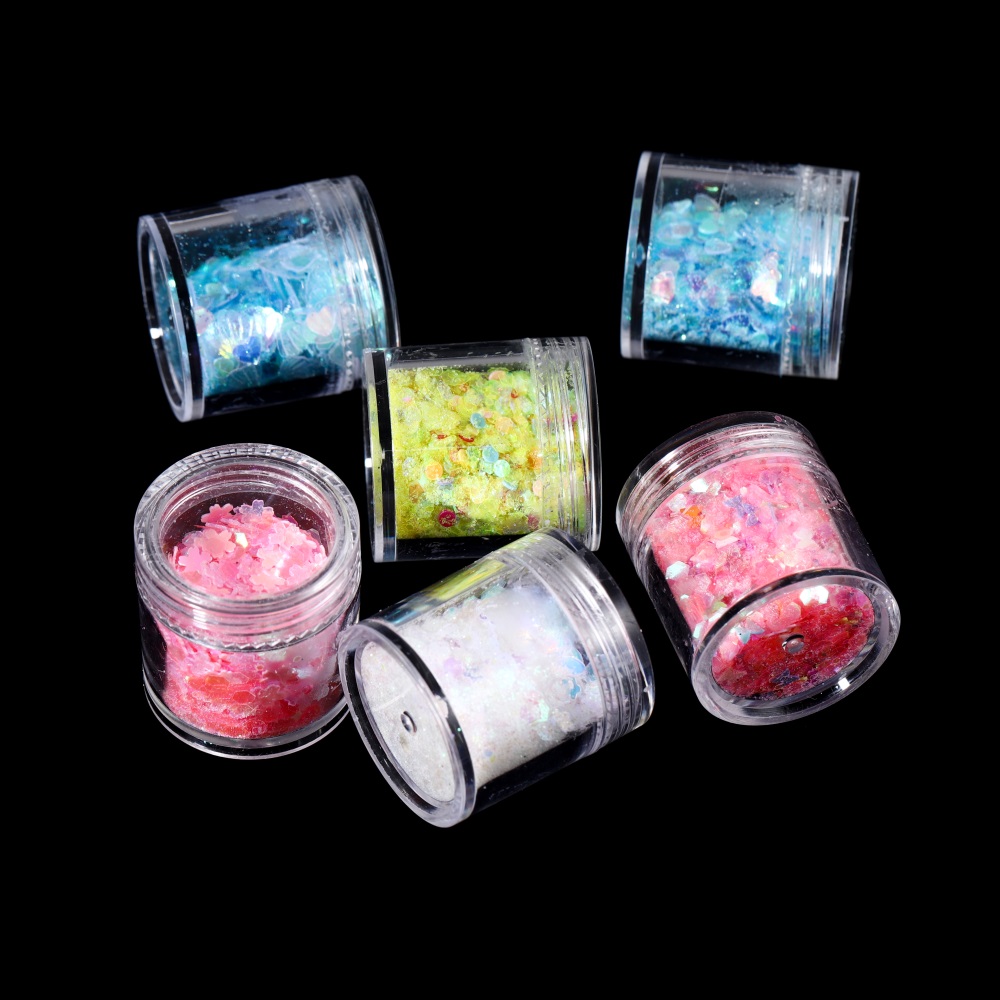 10 ml/caixa glitter resina epó - Nail Art Overlay avaliação e preço
