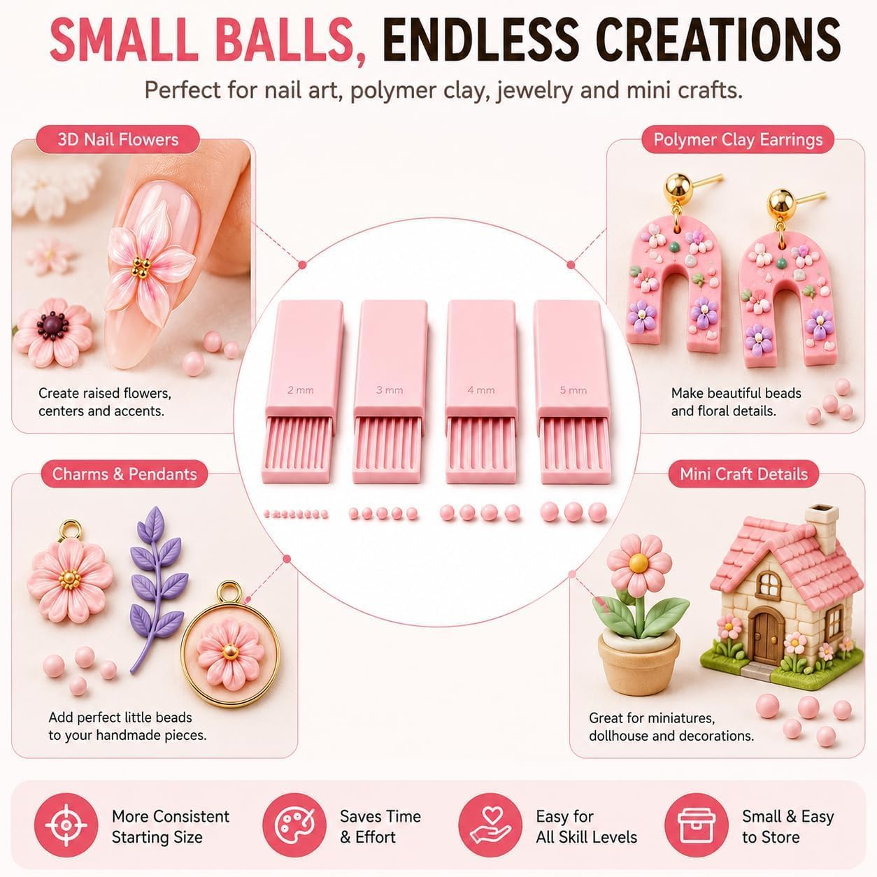 Kit com 4 Ferramentas para Faz - Nail Art Ideas avaliação e preço