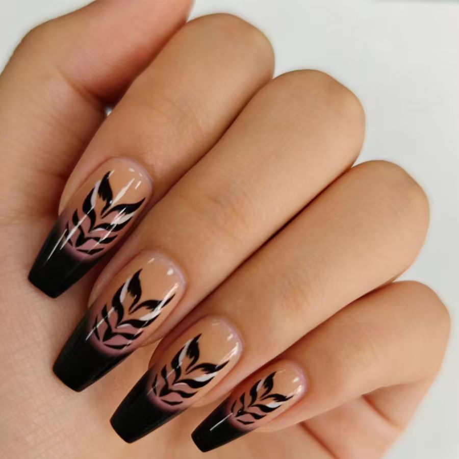 Unhas postiças médias para mul - Nail Art Overlay avaliação e preço