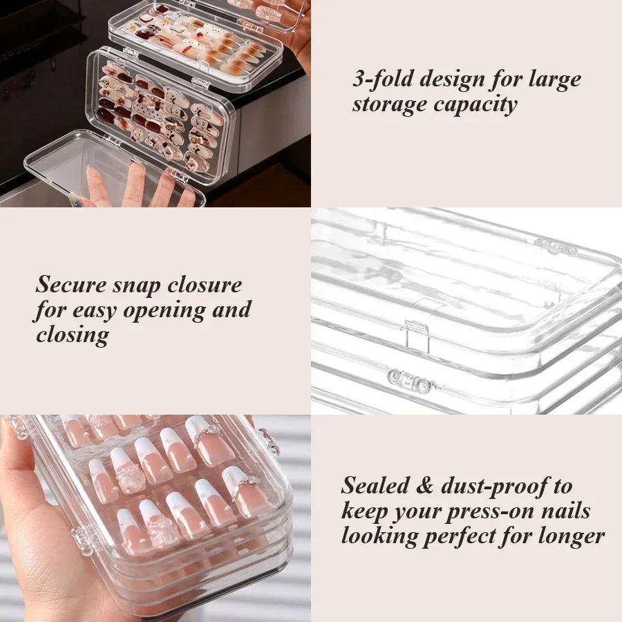 Caixa Organizadora Transparent - Nail Art Overlay avaliação e preço