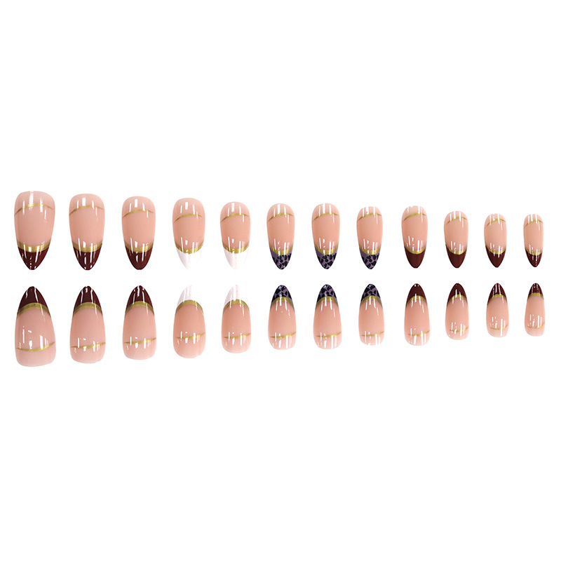 Unhas postiças médias para mul - Nail Art Overlay avaliação e preço