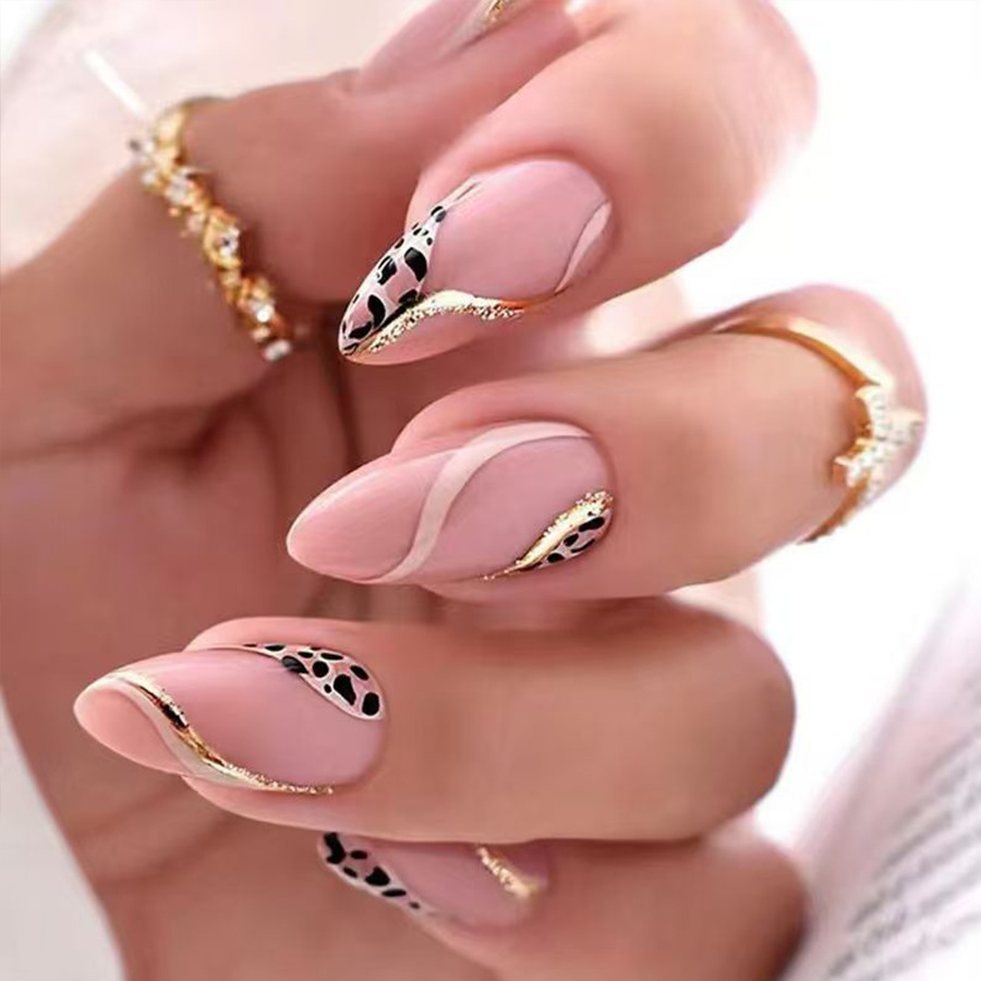 Unhas postiças médias para mul - Nail Art Overlay avaliação e preço