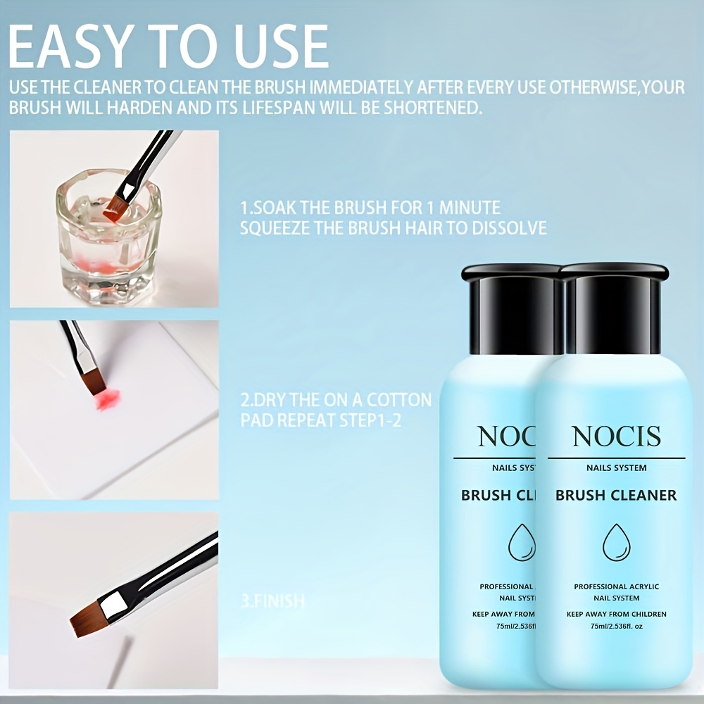 NOCIS 75ml Líquido Limpador de - Nail Art Ideas avaliação e preço